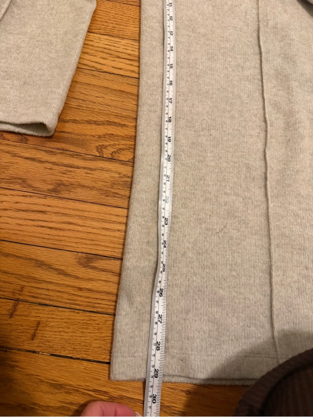 Women’s Divided by H&M Wide-Leg Knit Pants M & tank XS beige - Picture 7 of 9